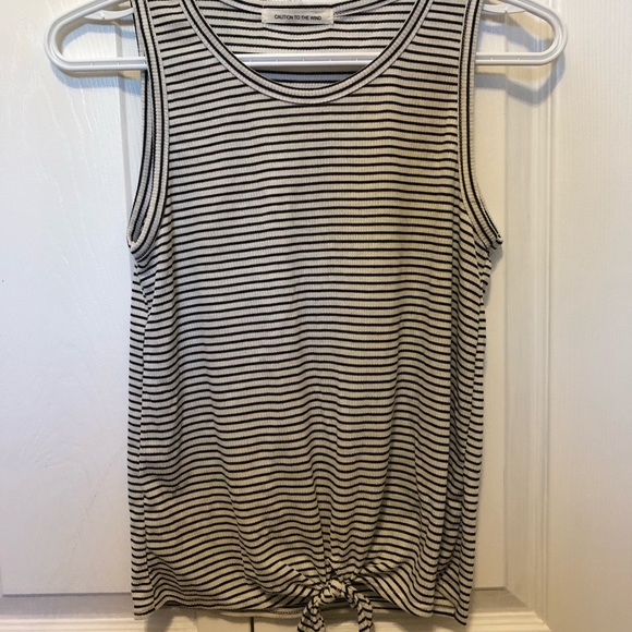 Stripped tank top - Picture 1 of 3
